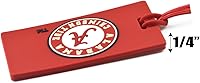 Vista 4 de Paquete de 2 etiquetas de PVC para equipaje de Alabama Crimson Tide