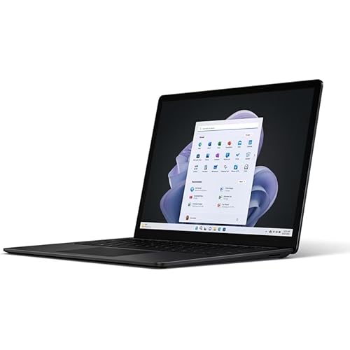 Microsoft Surface Laptop 5 15" Touchscreen Notebook - 2496 x 1664 - Intel Core i7 12th Gen i7-1265U - Intel Evo Platform - 32 GB Total RAM - 1 TB SSD - Matte Black