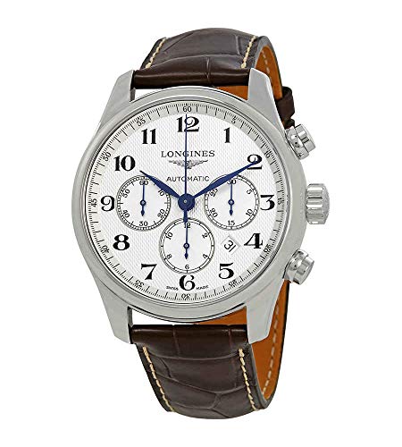 Longines Master Collection Chronograph Automatic White Dial Mens Watch L2.859.4.78.3