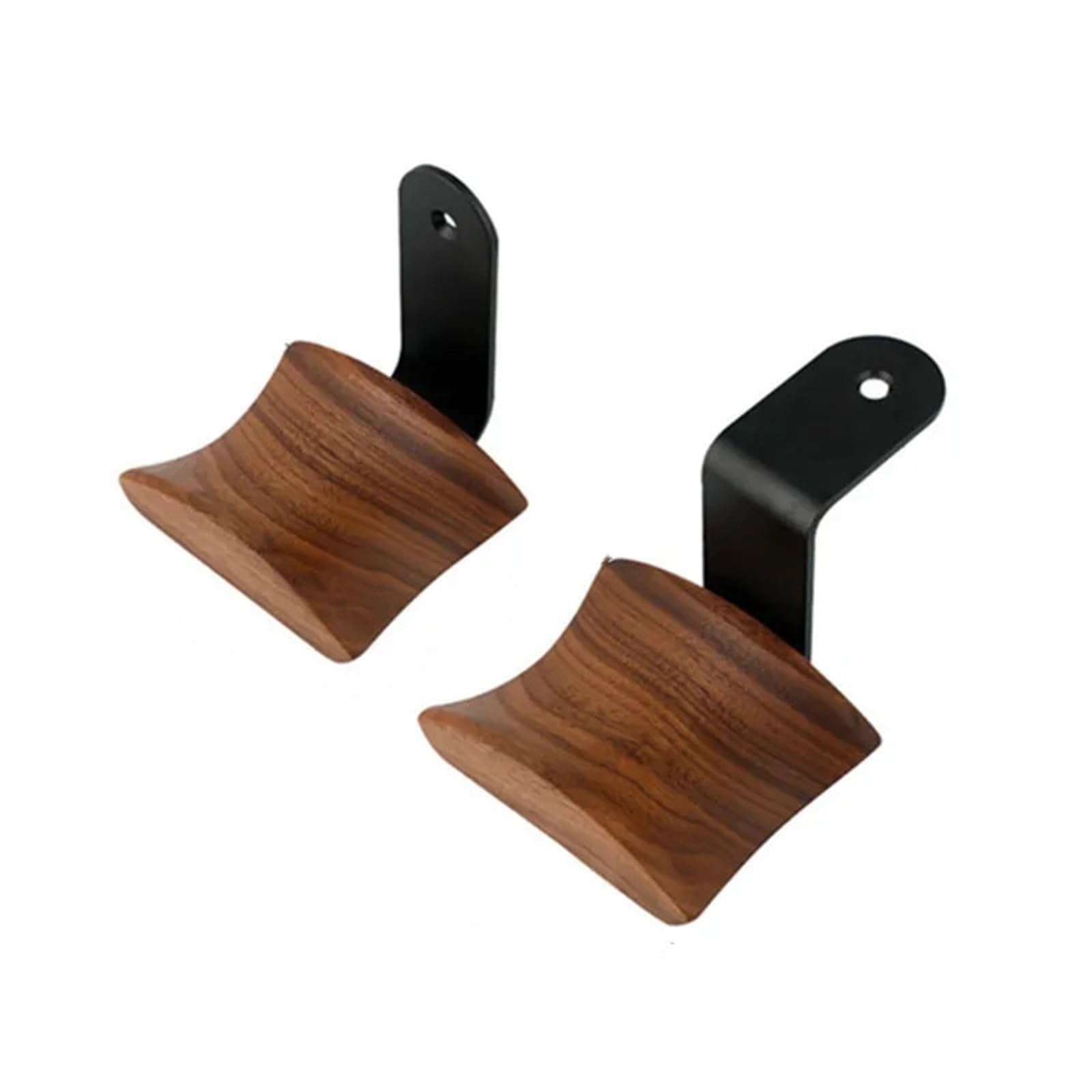 Supporto da parete per headset Supporto for cuffie in legno | Supporto universale for cuffie, espositore in metallo con gancio for cuffie montato a parete(Z- golden walnut)