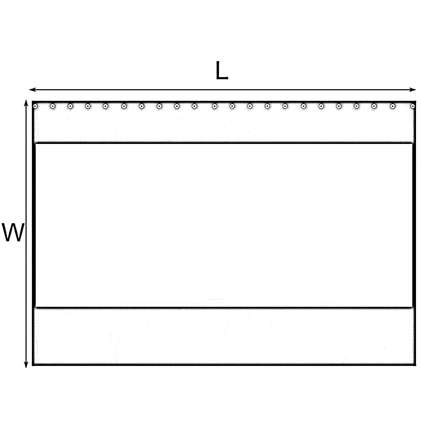 Bâche Transparente pour Porche, bâche Robuste avec œillets métalliques, pour pergola, Porche, ombrage de Jardin, Camping, Tapis de Sol, Rouge, 1 x 1 m