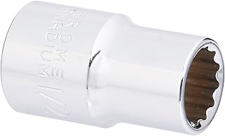 MINTCRAFT MT6515506 1/2-Drive 12-Point Socket, 1/2-Inch