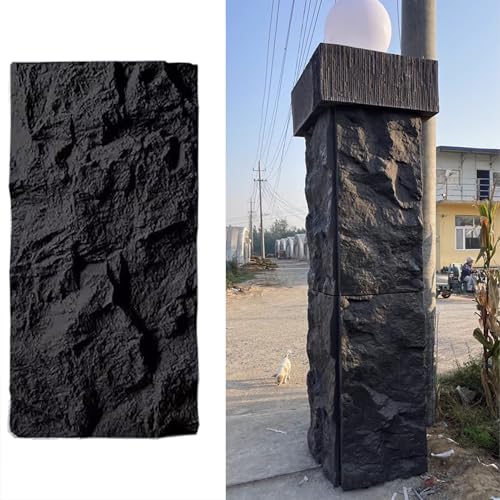 Paneles de pared 3D contra la humedad con textura de piedra artificial aislante