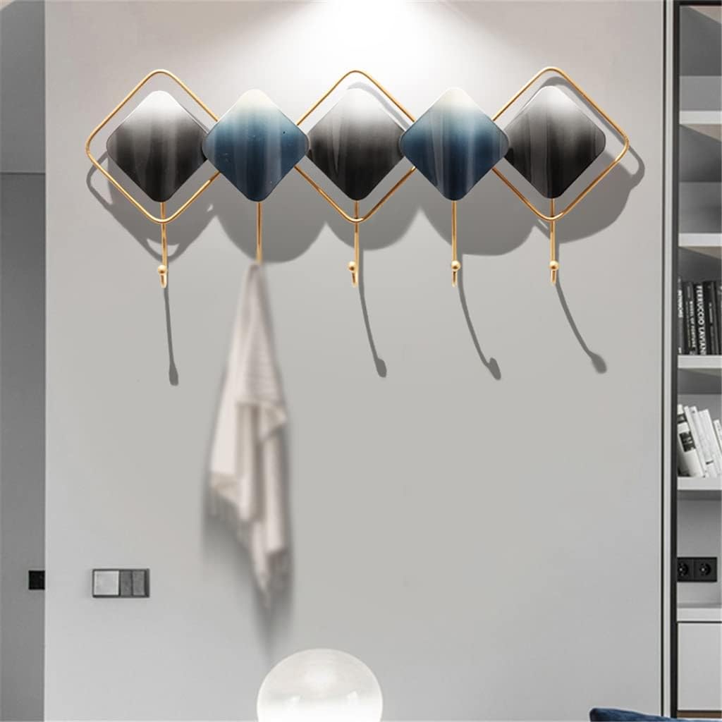 JSEIAJB Creative Hook Key Storage Rack Entrance Door Coat Hook Wall Decoration Coat Hook Wall Hanging
