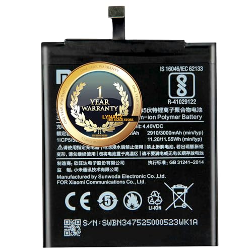 Image of Original Lithium-Ion for BN-34 3000mAh for Xiaomi Redmi Mi5A with 1 Year Replacement Warranty