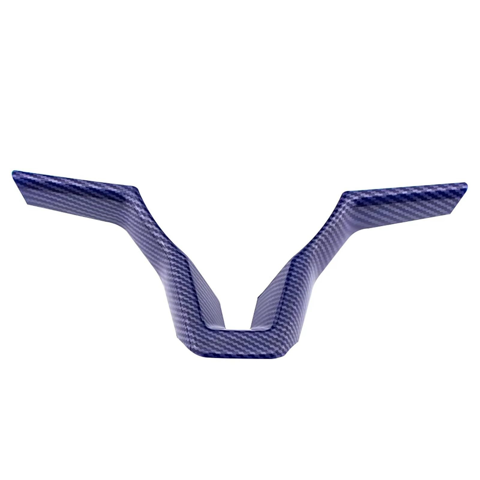 Trim Sticker Accessories Car Steering Panel Trim Sticker for Nissan for Qashqai for Xtrail for Rogue for Versa for Kicks for Leaf for Sentra Car Interior Decoration(1piece Carbon Blue)