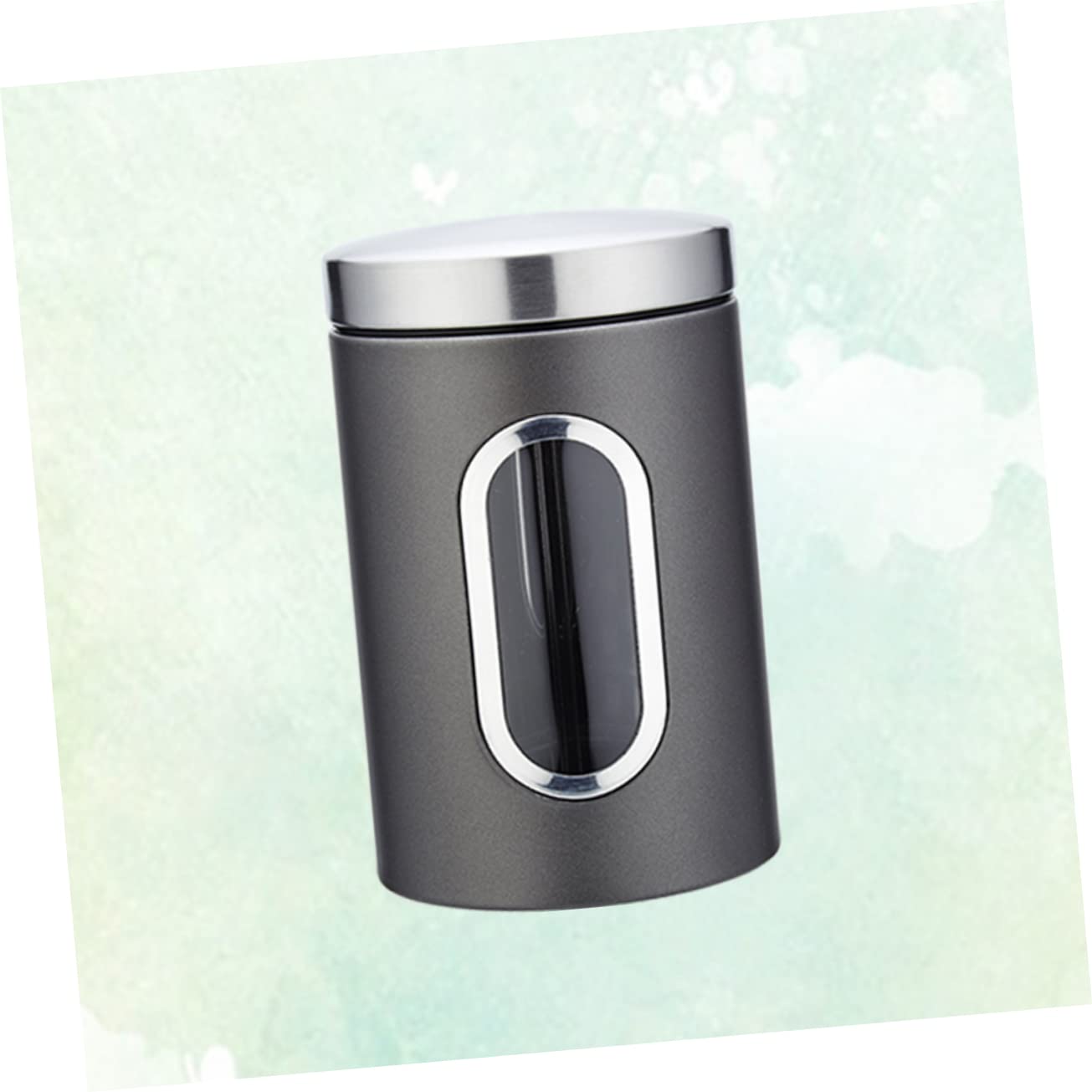 PRETYZOOM Lata Sellada De Acero Inoxidable Ideal Para Almacenar Alimentos Condimentos y Otros Productos Secos