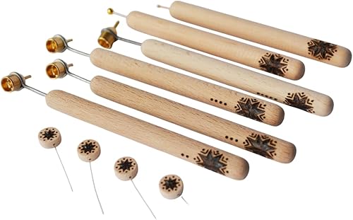 Miniatura 1 de Set of 6 kistky, Kistky set, Ukrainian Easter egg decorating kit, Ukraine egg tools, Pysanky supplies,