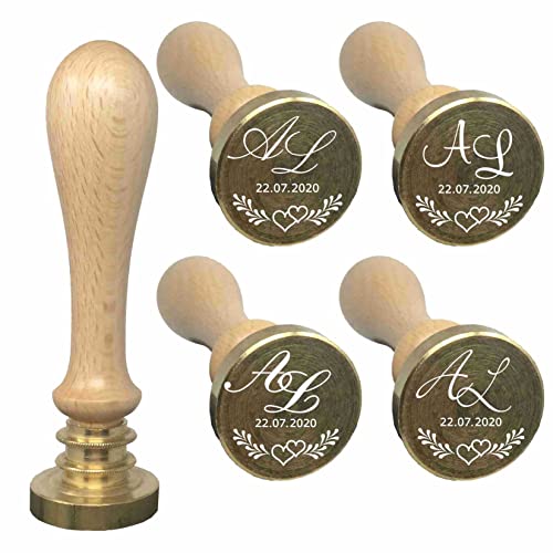 Timbro sigillo ceralacca personalizzato con