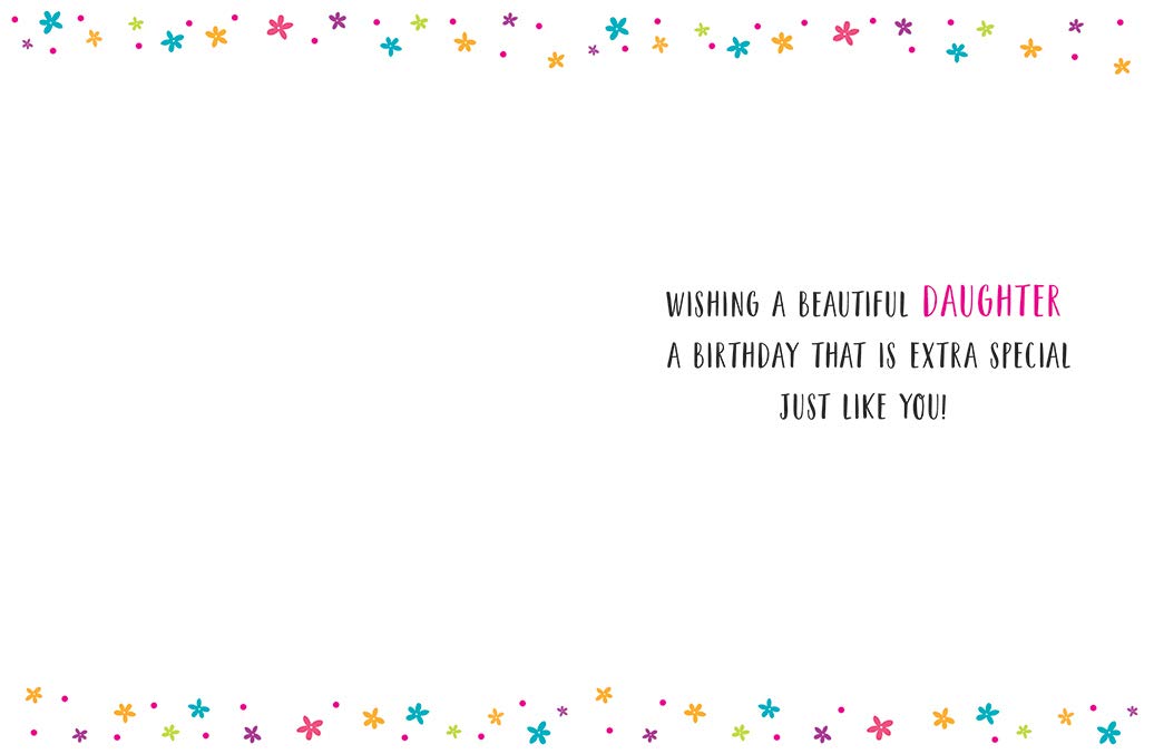Regal Publishing Geburtstagskarte Für Tochter – 'Tee & Kuchen', 20,3 X 15,2 Cm