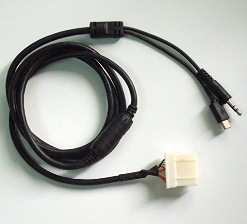 Car Android Charger AUX Audio Cable Compatible with Mazda 6 Mazda 3 Mazda 5 Mazda 2 Pentium Mazda Mx5 Mazda Rx8