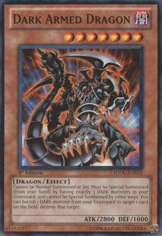 YU-GI-OH! - Dragón Armado Oscuro (SDDC-EN012) - Baraja de Estructura: Dragones Collide - 1ª Edición - Común