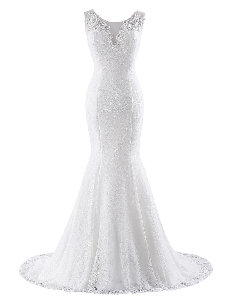 Changuan Womens Sweetheart Full Lace Beach Wedding Dress Mermaid Bridal | Desertcart Bahamas Changuan Womens Sweetheart Full Lace Beach Wedding Dress Mermaid Bridal | Desertcart Bahamas