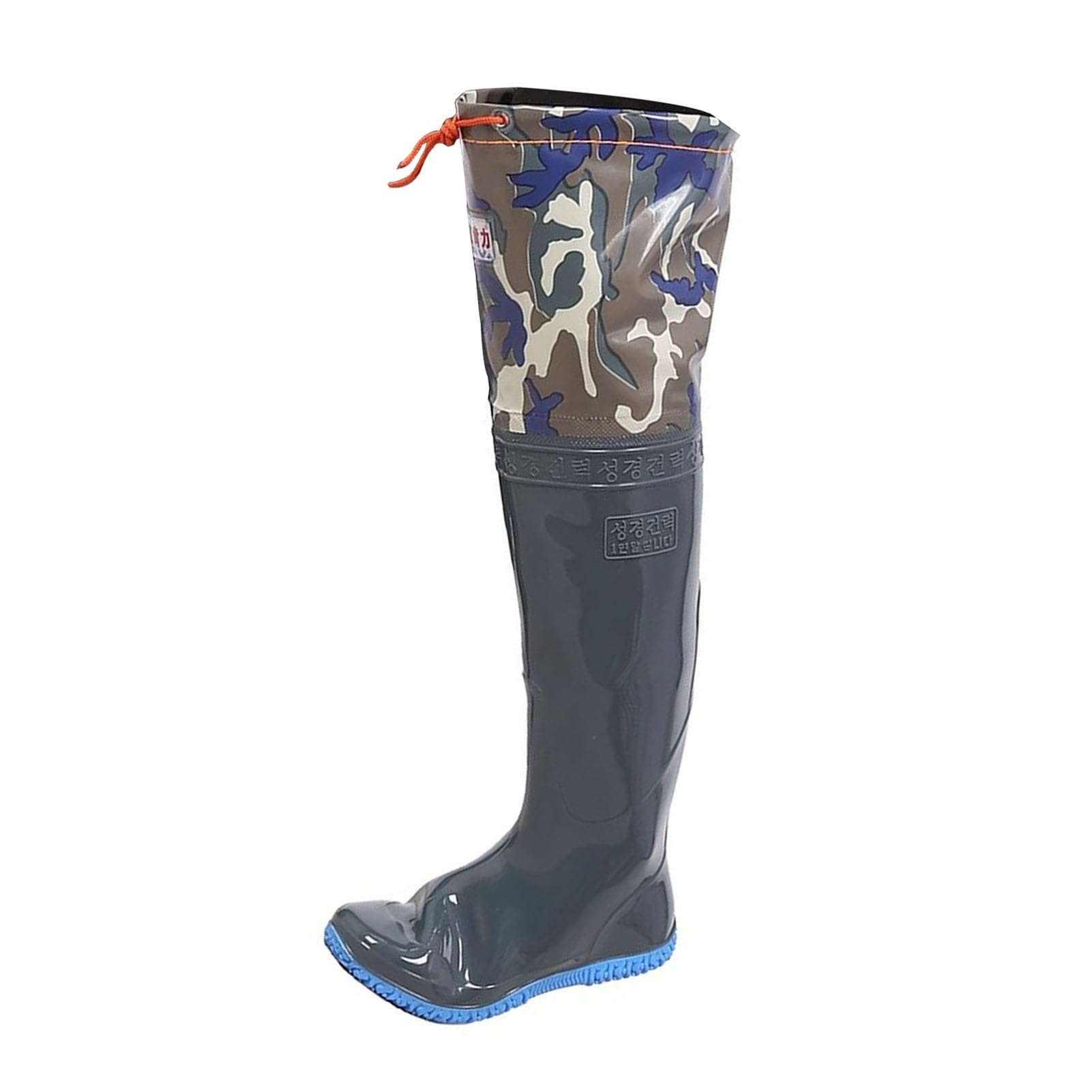 Watstiefel Leichte Watstiefel Zum Angeln, Wasserdicht Für Arbeit Und Jagd, 60 Cm Hohe Kniehohe Watstiefel, Bequem Und Warm(45 EU)