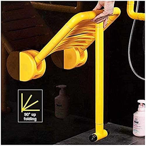 Tabouret pliant de douche mural compact et relevable pour salle de bain - 4