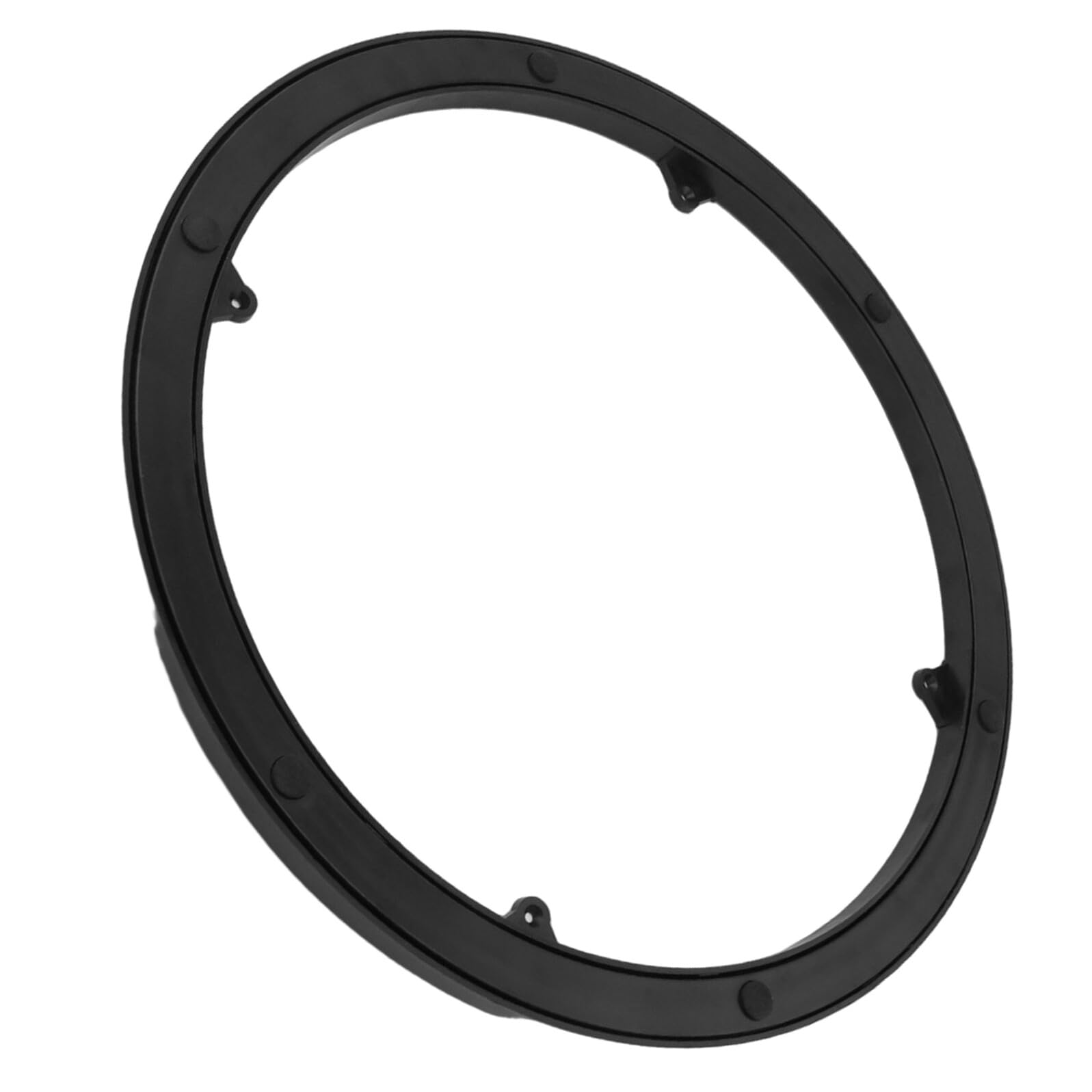 DIYEAH Silent Rotating Turntable Base 15.75 Inch Plastic Lazy Susan Turntable for Dining Table Serving Tray Kitchen Photography Cake Display Smooth Swivel Ring for Home Use