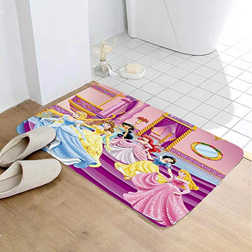 Goodcare Kids Bath Rugs For Girl Plush Bathroom Decor Mat With Non Slip Backing #TOP1