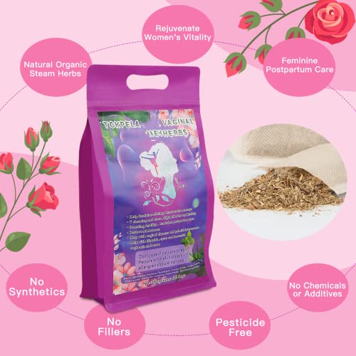 Image of TOKPELA Yoni Steam Pot, Yoni Steam Kit, V Steam at Home Kit with 20 Bags Yoni Herbs, Yoni Seat for Women V Cleaning, Ph Balance, Postpartum Care and more