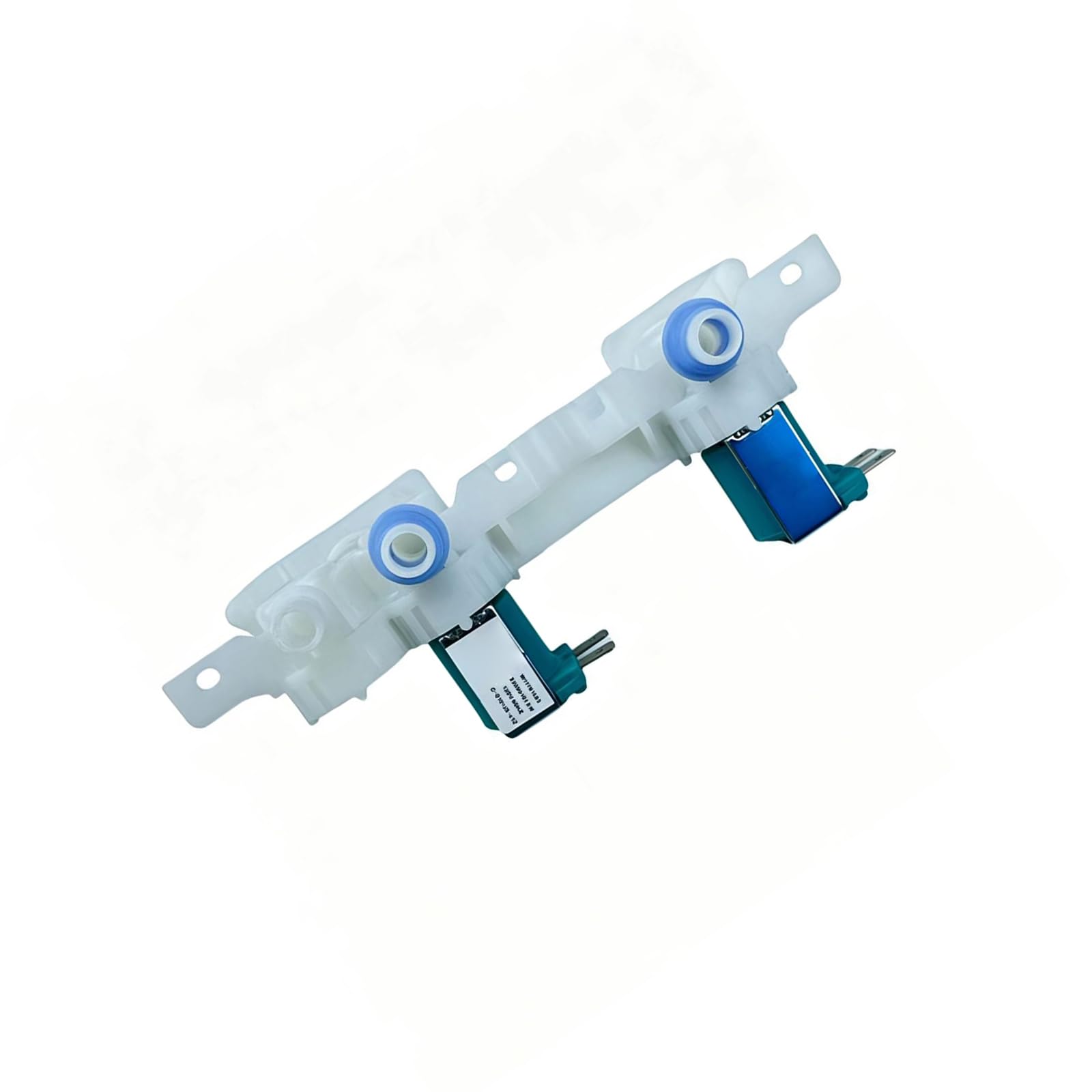 BELOWSYALER Replacement Water Inlet Assembly for Washing Machine, W1161683 W11179274 Two-Port Fill Control Part with Mounting Tabs for Washer Service