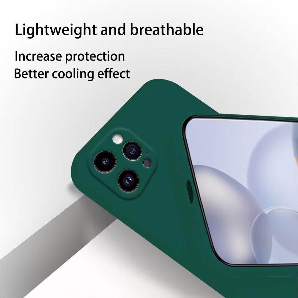 HONLEN Custodia per POCO F5 Pro (6.67 Inches), Cover Morbida in Silicone TPU, Design del Telaio Galvanico - Blu navy