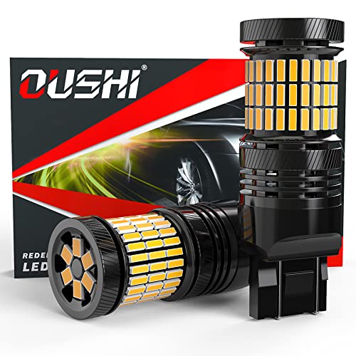 7443 T20 Bombilla LED, OUSHI W21/5W 7440 W21W WY21W 4000LM 12V-24V 21W Luz De Marcha Atrás Luces De Circulación Diurna Luces Traseras, 6500K Blanco Xenón (Paquete de 2) Cover