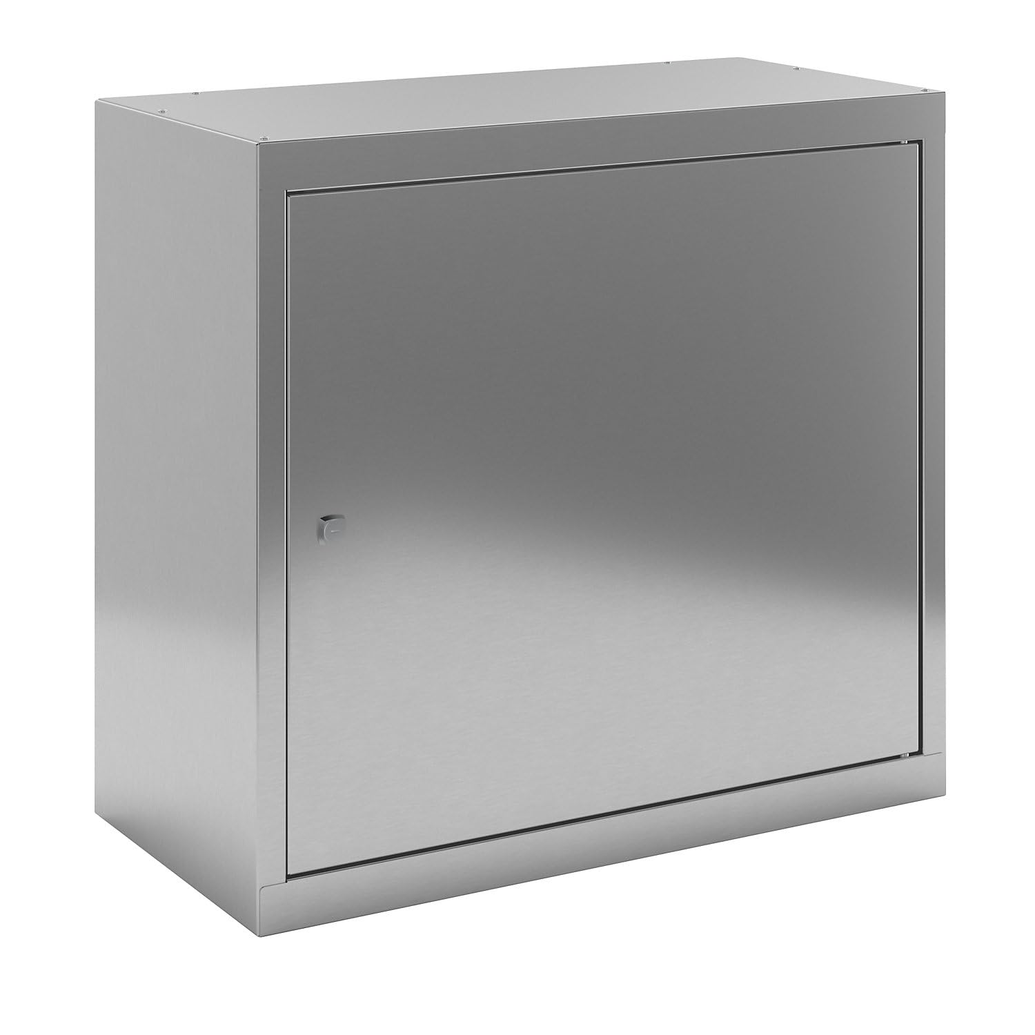 KAISER+KRAFT Armadio pensile in acciaio inox | Alt x largh x prof 600 x 650 x 320 mm, 2 ripiani
