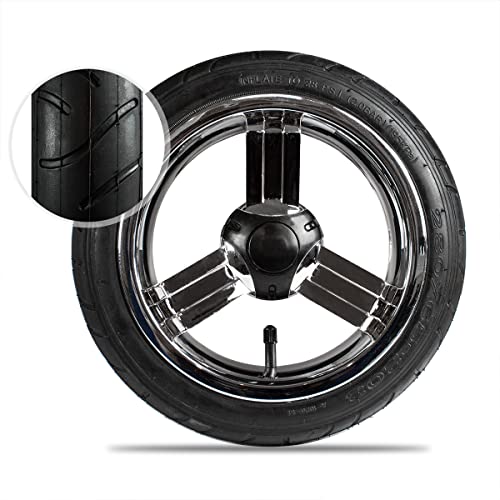 Bergsteiger Ersatzreifen für Kinderwagen Capri, Schwenkrad 9 Zoll,...