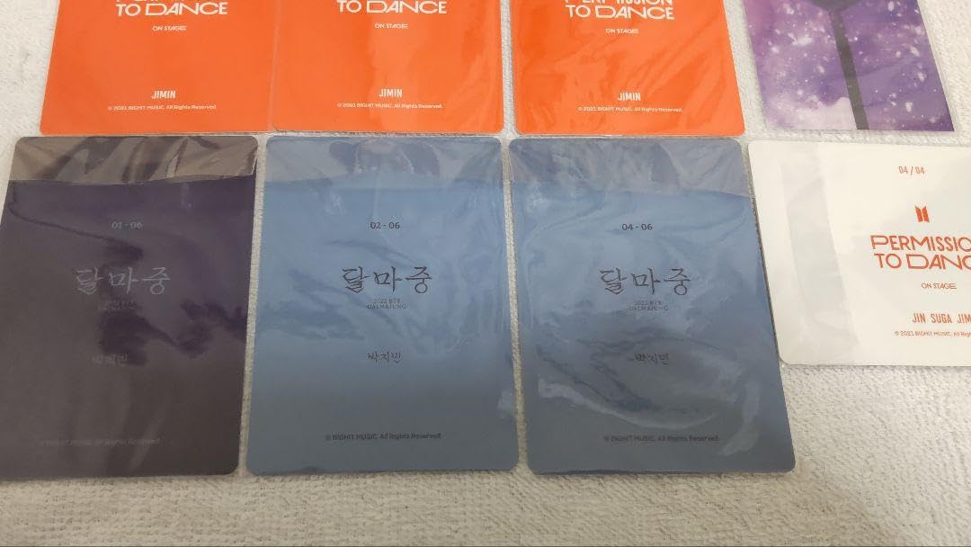 Amazon.co.jp: bts ジミン セット ミニフォト フォトカード トレカ