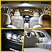 Ruiandsion BAY9S LED Bulbs White H21W 6-30V Non Polarity 3535 1SMD Chipsets 300LM for Car Interior Dome Trunk Lights Pack of 2