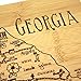 Totally Bamboo A Slice of Life Georgia State Serving and Cutting Board, 11