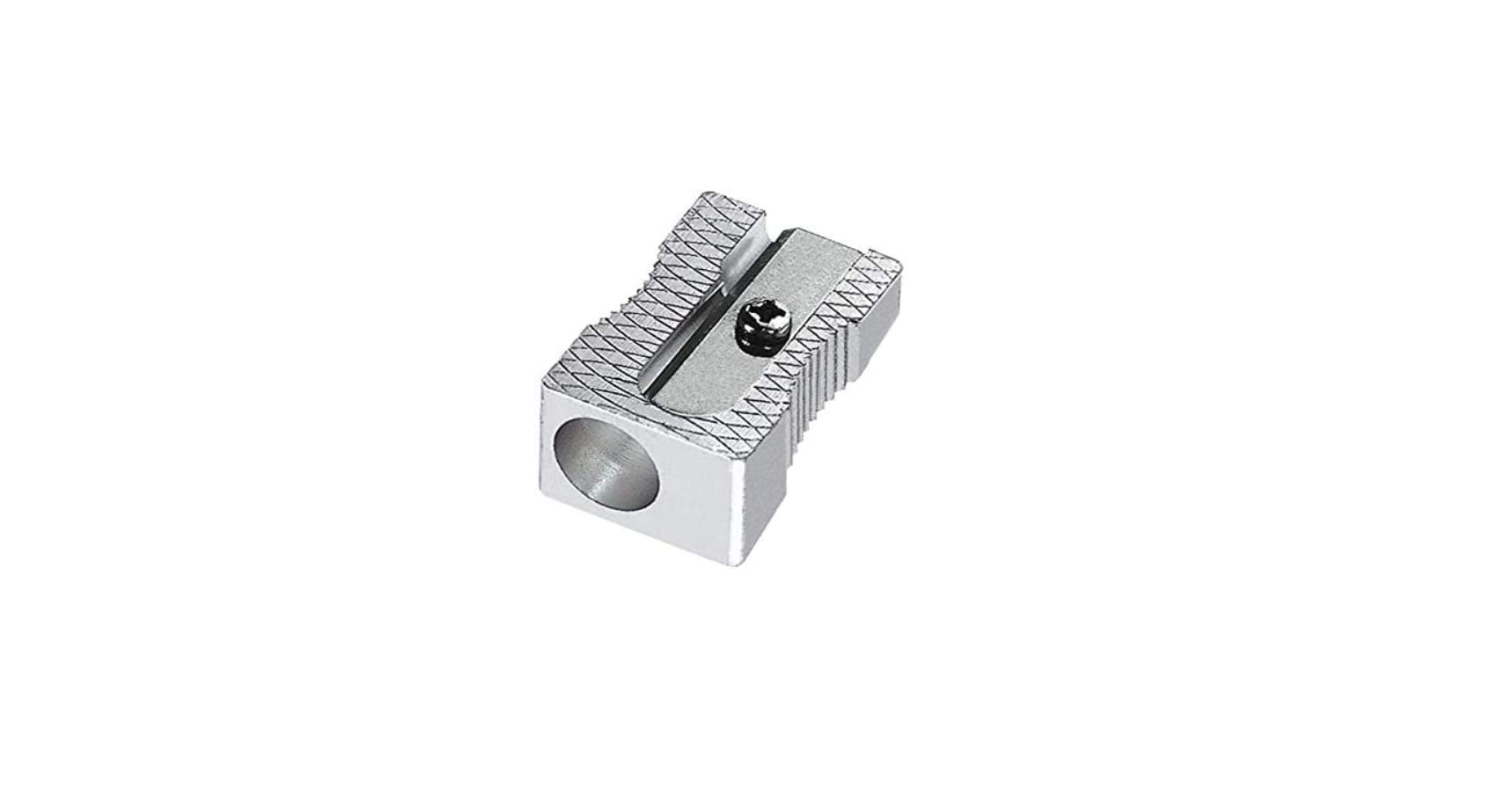 Pencil Sharpener Metal Simple Wedge Shape