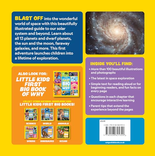 Image of Little Kids First Big Book of Space: Fact-Filled Fun Book About Planets, Stars and the Universe (National Geographic Kids)