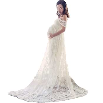 tawa　マタニティドレス マタニティ 服 授乳服 フィオナ 総レースドレス ジッパータイプ