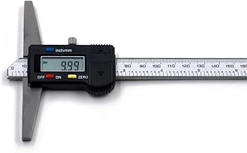 Digital Depth Caliper Electronic Depth Gauge Caliper Depth Rule (200mm(Normal))