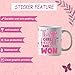 UV DTF Cup Wrap - 5 Sheets Breast Cancer Awareness UV DTF Cup Wraps for 16 oz Pink Ribbon UV DTF Wraps Personalized UV DTF Decals Transfer Stickers for Glass Cups DIY Wood Crafts