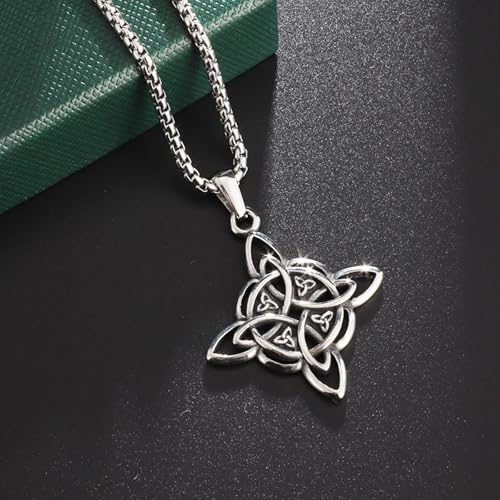 Pendentif nœud celtique irlandais aux finitions de haute qualité
