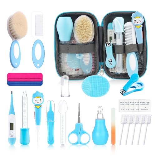 Image of Baby Healthcare and Grooming Kit for Newborn Kids, 36PCS Upgraded Safety Baby Care Kit, Newborn Nursery Health Care Set, Baby Care Products