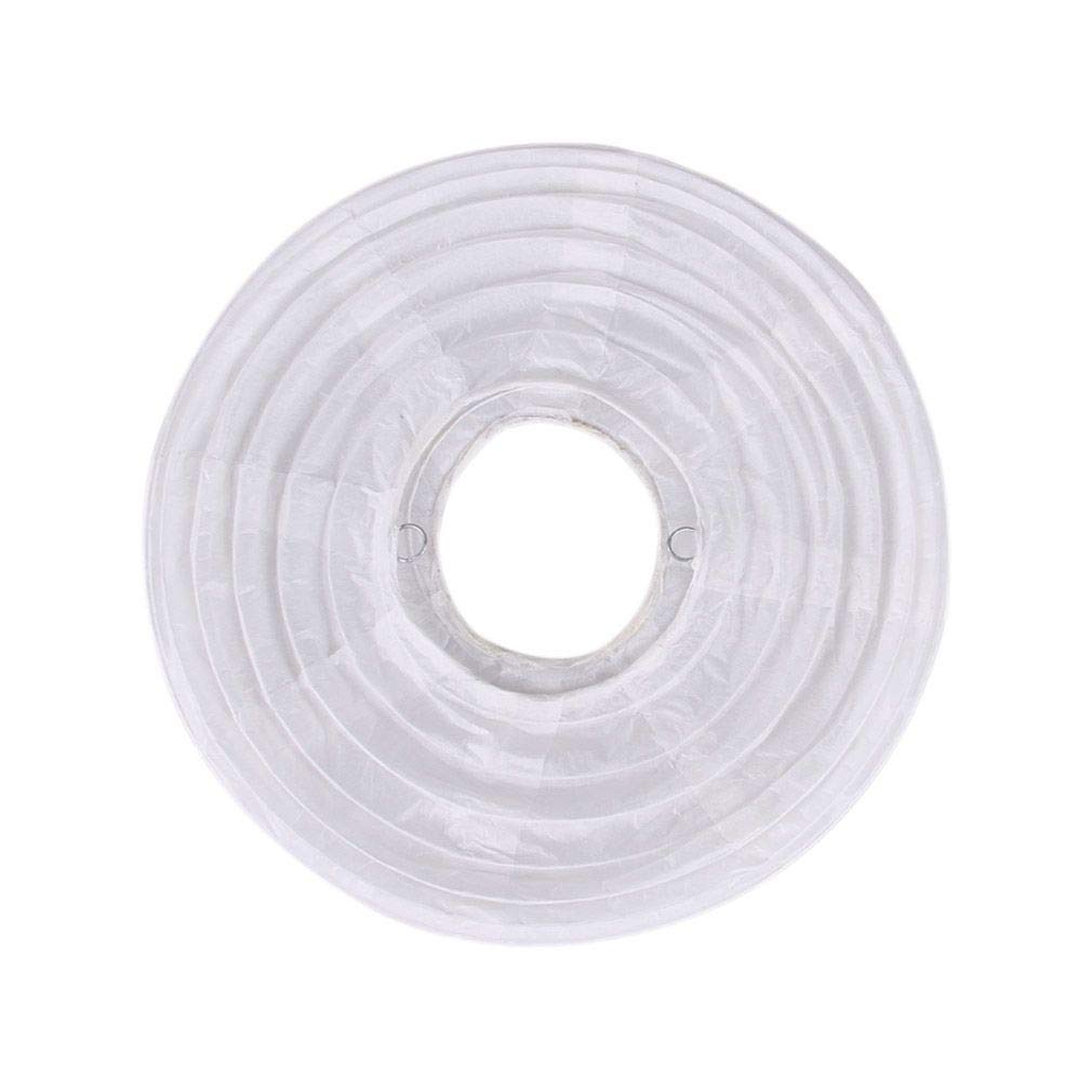 9 szt. zestawu papierowych lampion wiszące kulowe lampiony do dekoracji domu przyjęcie wesele białe 40 cm / 16 cali
