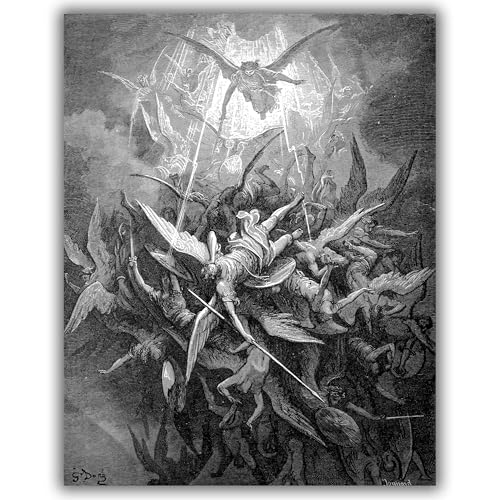 Toile giclée Him the Almighty Power Gustave Doré une finition d'art haut de gamme