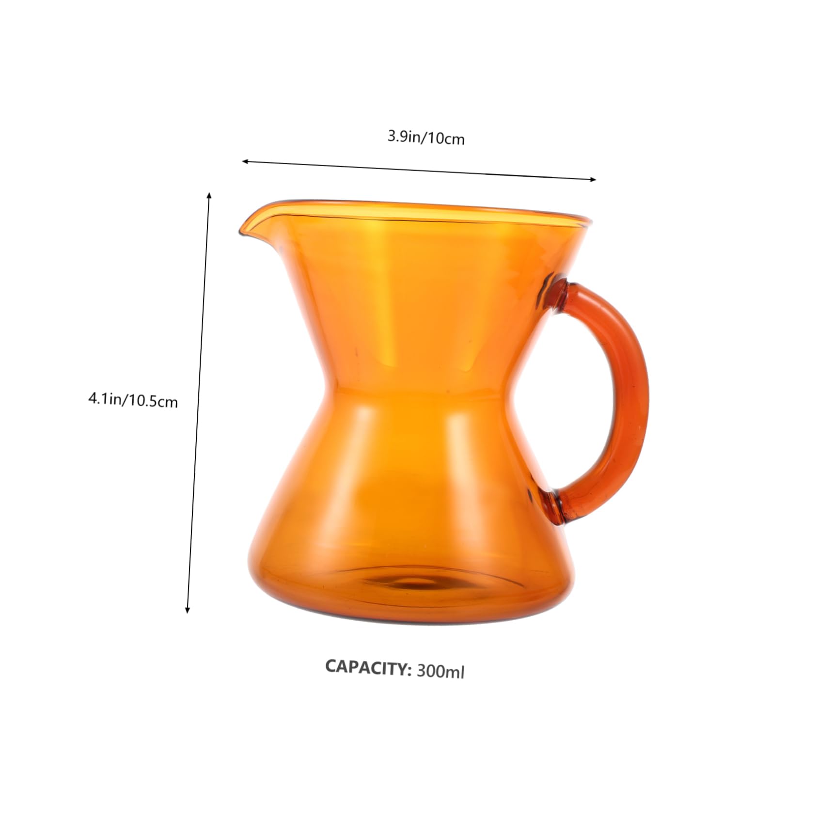 SOLUSTRE Hanging Ear Coffee Pot Carafe Jug Home Multi-function Coffee Cup Household Tea Cup Coffee Maker Decorative Coffee Mug Coffee Dispenser Tea Jar Milk Cups with Handle