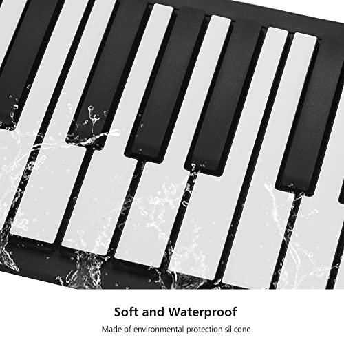 Btuty 61 Clés Électrique Clavier Piano À Main Flexible Pliable Piano Silicone Clavier Haut-parleur Intégré Batterie Au… - Les Beatles, Paul McCartney, John Lennon, RIngo Starr, George Harrison Btuty 61 Clés Électrique Clavier Piano À Main Flexible Pliable Piano Silicone Clavier Haut-parleur Intégré Batterie Au… – Image 4