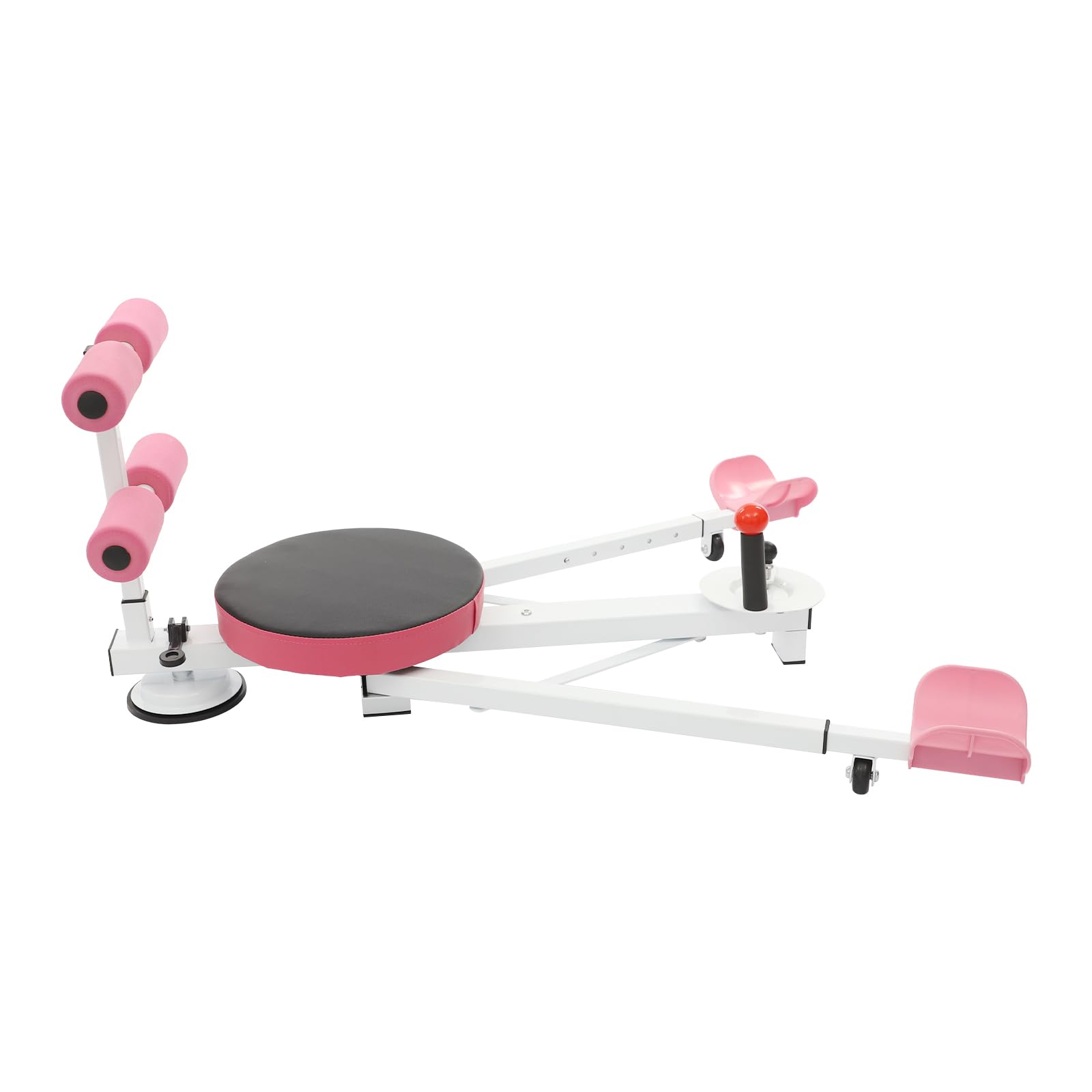 Leg Stretcher 0-180° Leg Split Machine 5 Adjustable Lengths Leg Press Machine, Split Stretching Equipment for Fitness, Dance, Yoga (Pink)