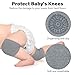 Baby Head Protector Helmet & Baby Knee Pads 3 Pairs Toddler Protector Cap Soft Cotton Cushion, Adjustable Bump-Free Safety Hood to Crawling, Walking, and Running