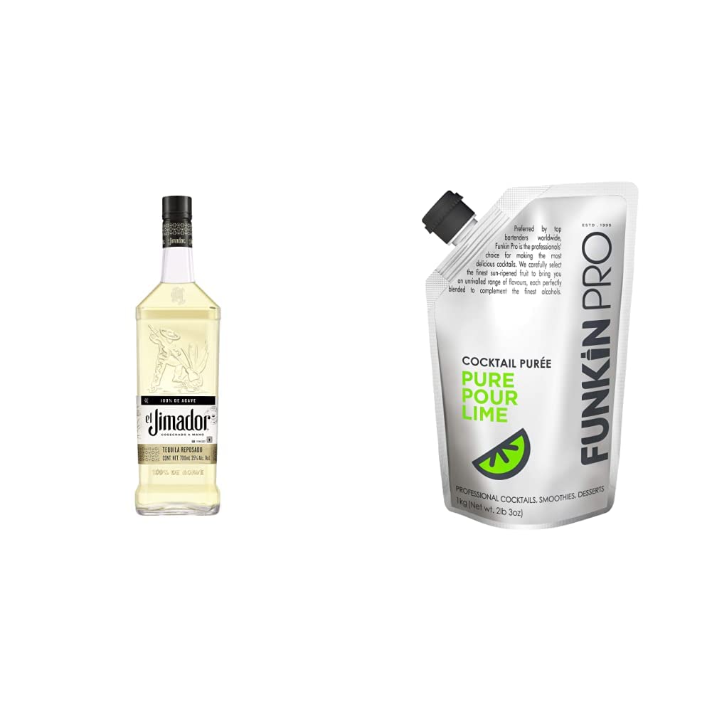 Buy El Jimador Reposado Tequila, 70 cl & Funkin Pro Pure Lime Juice for
