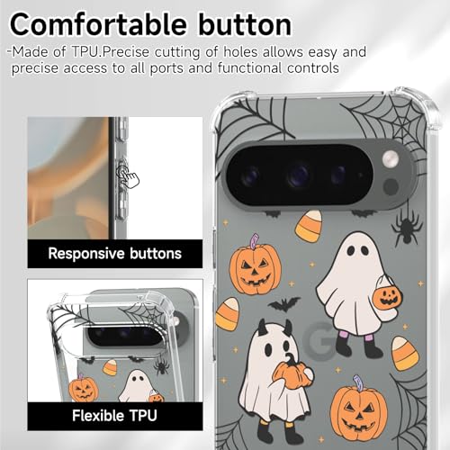 Coque Google Pixel 9 Pro Halloween pour sublimer vos soirées à thème - 4