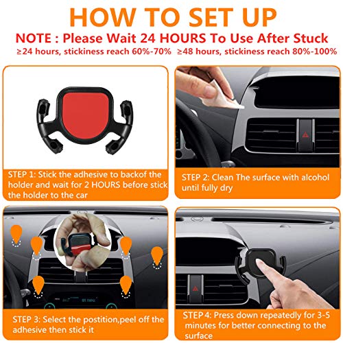 Zanedy Car Socket Mount For Cellphone Car Phone Pop Holder Stand For Collapsible Grip/Mount With Sticky Adhesive Used On Dashboard Home Desk Wall #TOP1