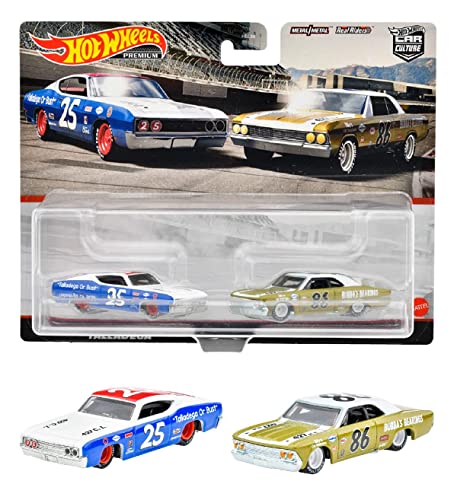 Hot Wheels Premium Car Culture 2-Pack '69 Ford Torino Talladega and '66 Chevelle