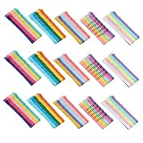 HAMPPLIES 100個 カラー ヘアピン レディース キッズ用 カラフルヘアクリップ 髪飾り パーティー 日常使い ヘアアクセサリー おしゃれで魅力的