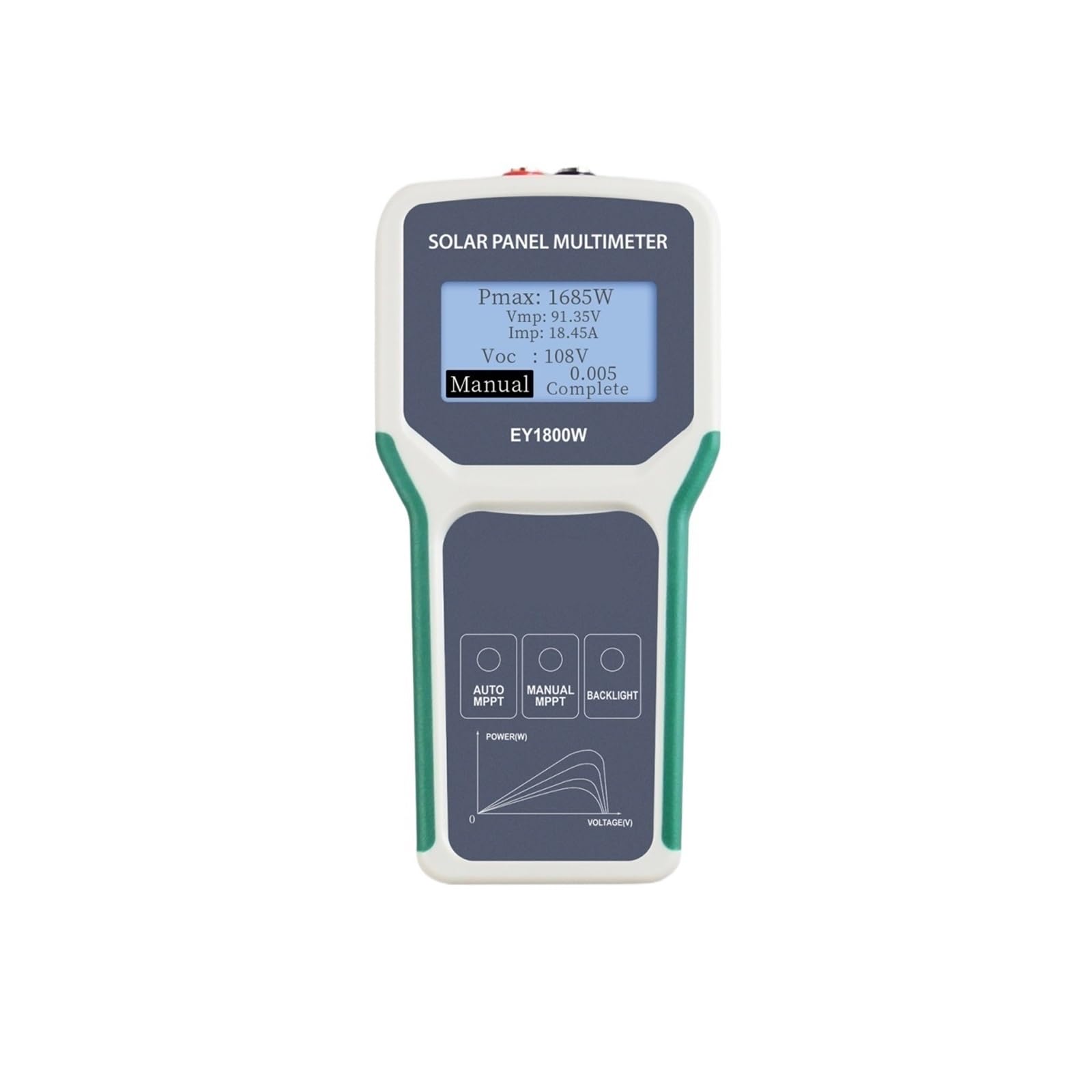 Multimetr do paneli fotowoltaicznych EY1800W Panel słoneczny MPPT Tester mocy modułu fotowoltaicznego 120