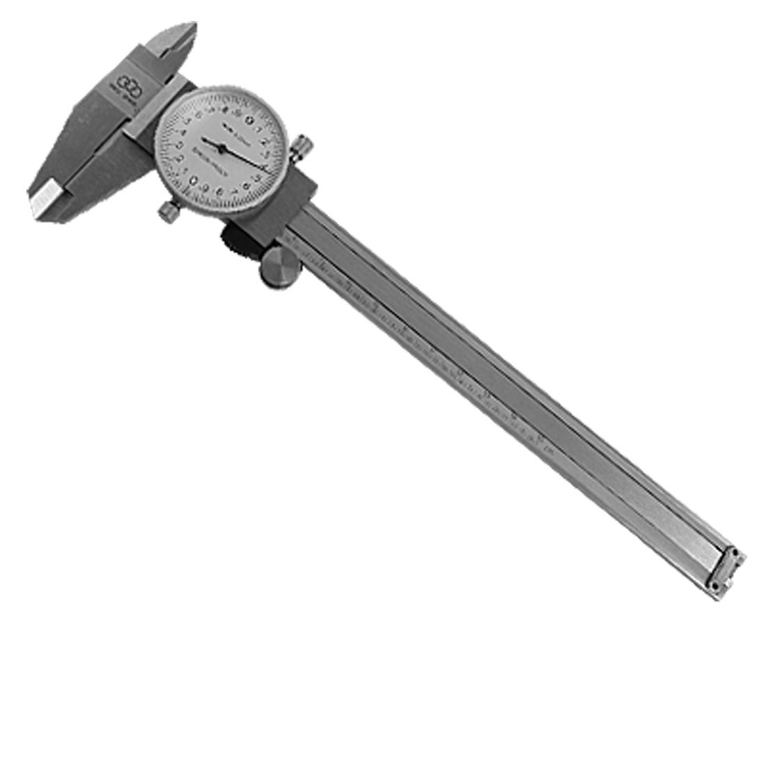 Aexit 150MM Gaging Hydraulics Fractional Dial Idicator Caliper Micrometer Guage Gauges w Case